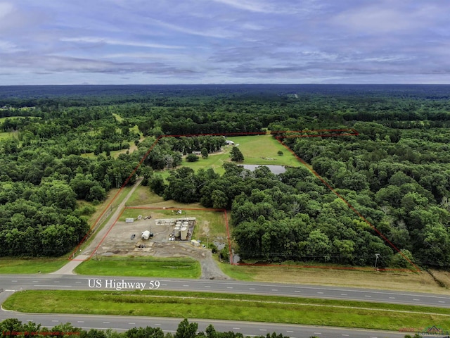 aerial view