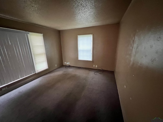 242 E Main St, Van, TX 75790 - carpeted empty room featuring a textured ceiling