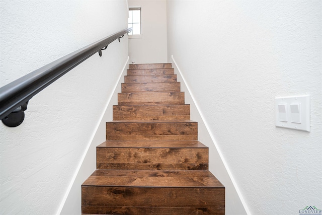 view of staircase