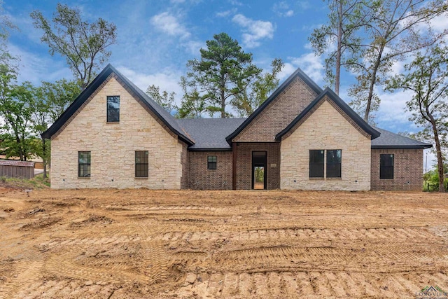 view of rear view of house