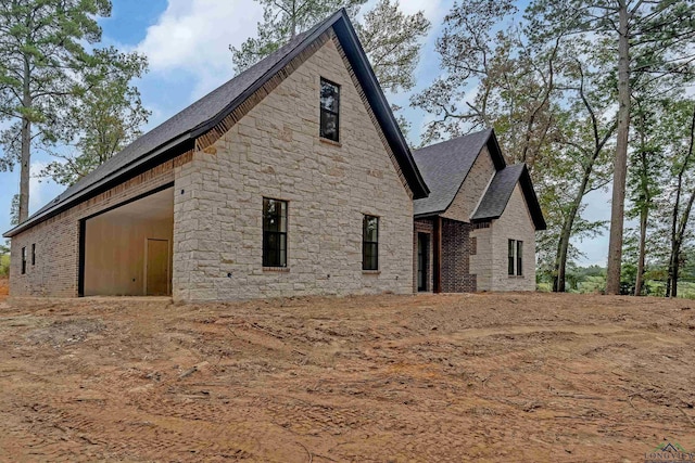 view of back of property