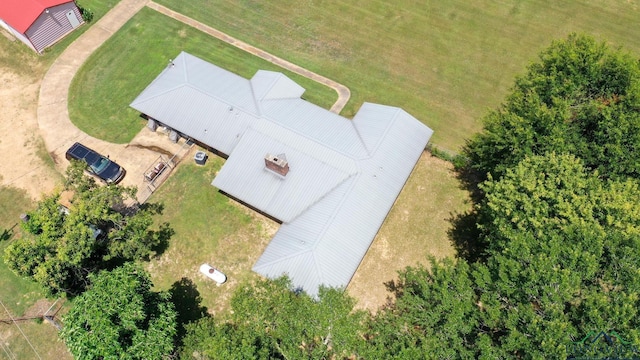 1226 County Road 1896, Linden, TX 75563 - view from above of property