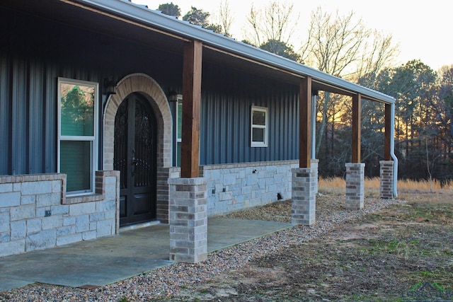 view of property entrance