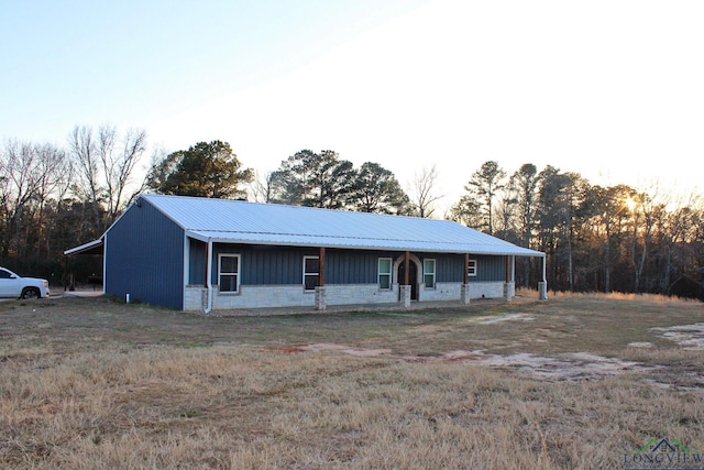 view of ranch-style house