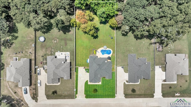 17182 Ironwood Dr, Flint, TX 75762 - bird's eye view