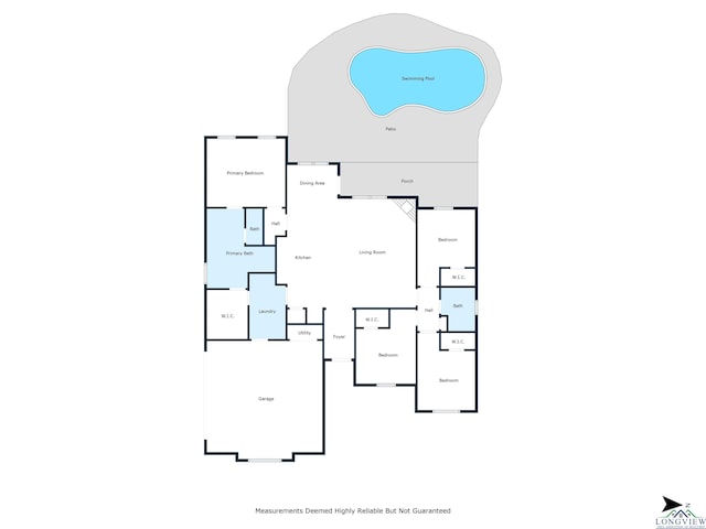 17182 Ironwood Dr, Flint, TX 75762 - view of home floor plan
