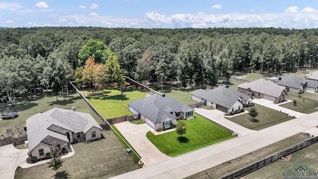 17182 Ironwood Dr, Flint, TX 75762 - bird's eye view of a forest