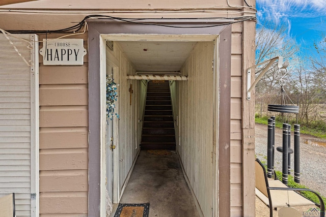 view of entrance to property