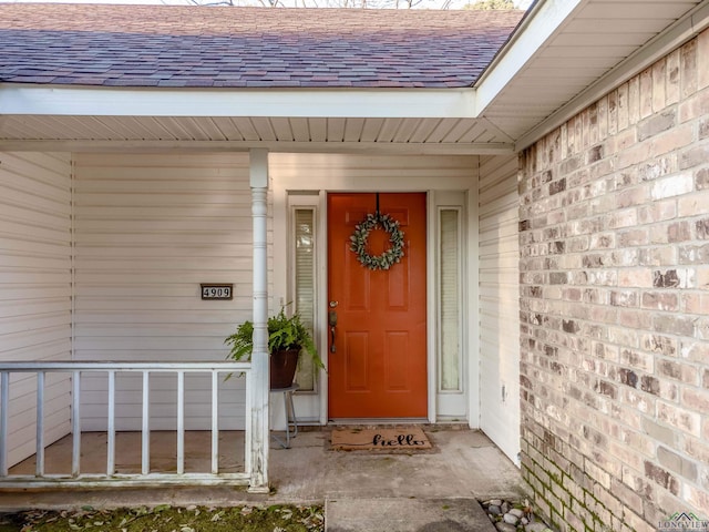 view of entrance to property