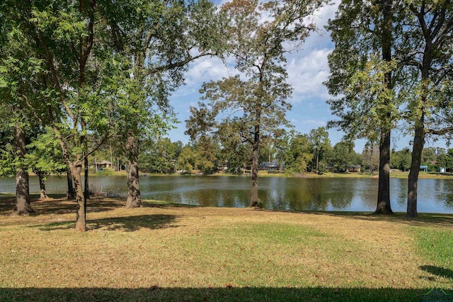 view of water feature