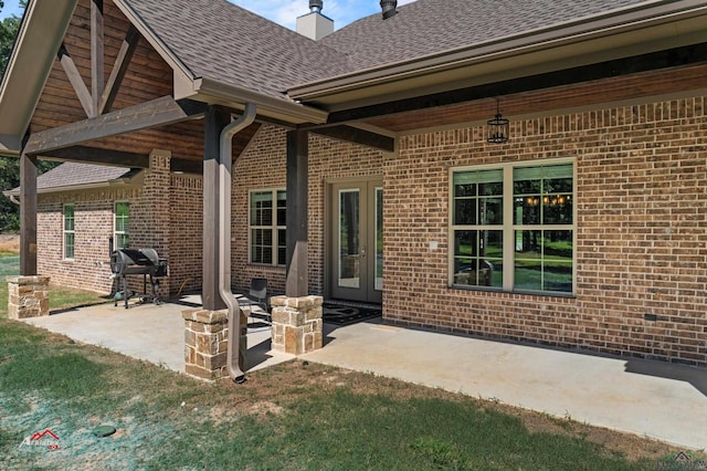 exterior space featuring a patio