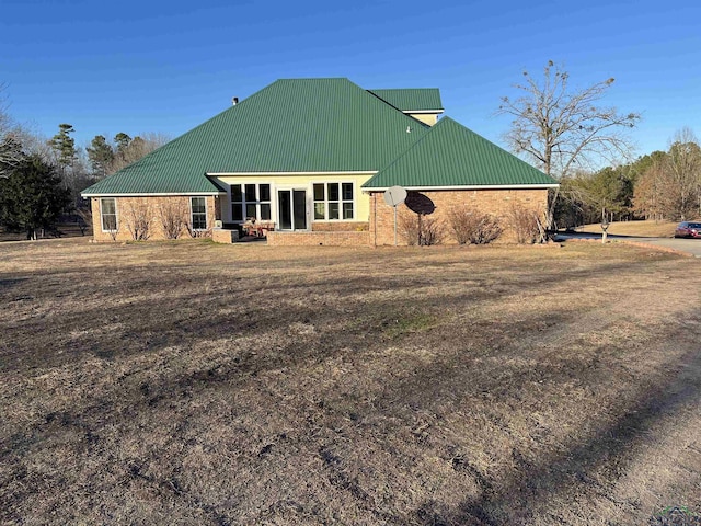 view of back of property