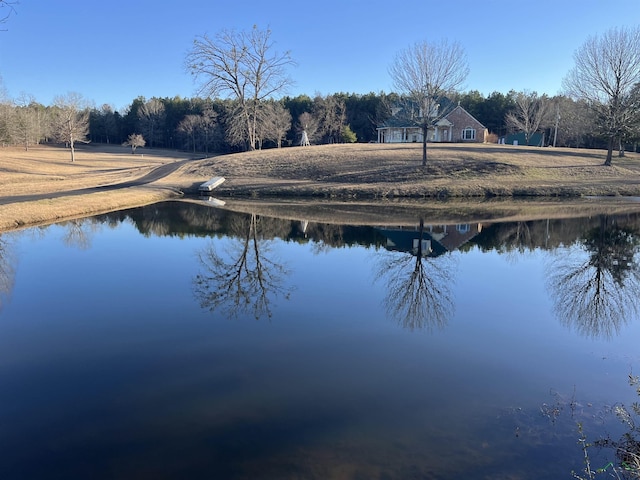 view of water feature