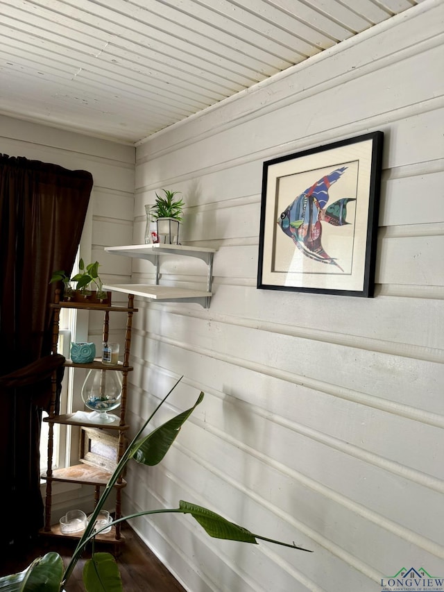 view of room details