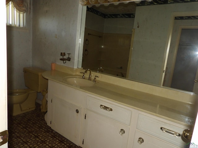 2307 Lilly St, Longview, TX 75602 - full bathroom featuring vanity and a shower