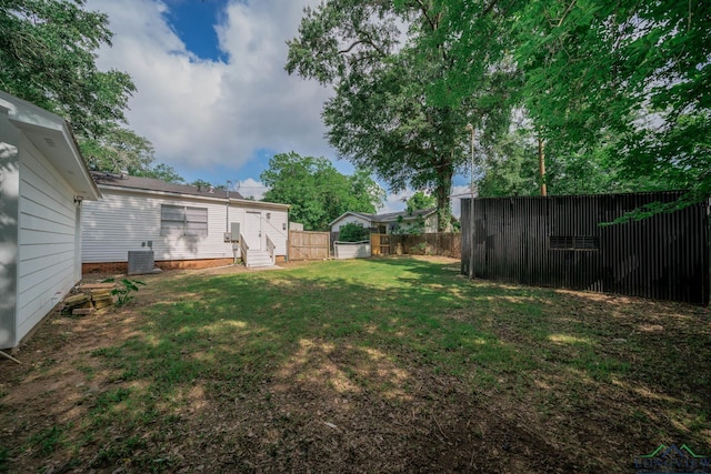 1021 N Montgomery St, Gilmer, TX 75644 - view of yard featuring entry steps