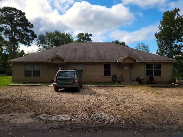 view of ranch-style home