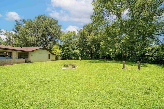 207 E Eleanor St, Gladewater, TX 75647 - view of grassy yard