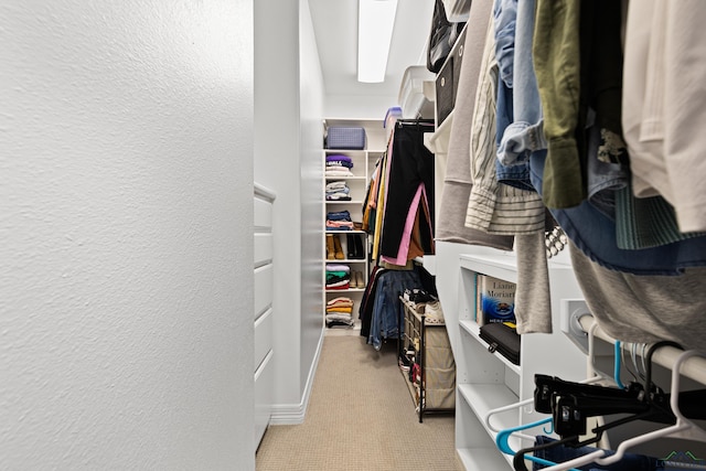 1844 Raven Rd, Diana, TX 75640 - walk in closet with light carpet