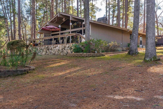 view of rear view of house