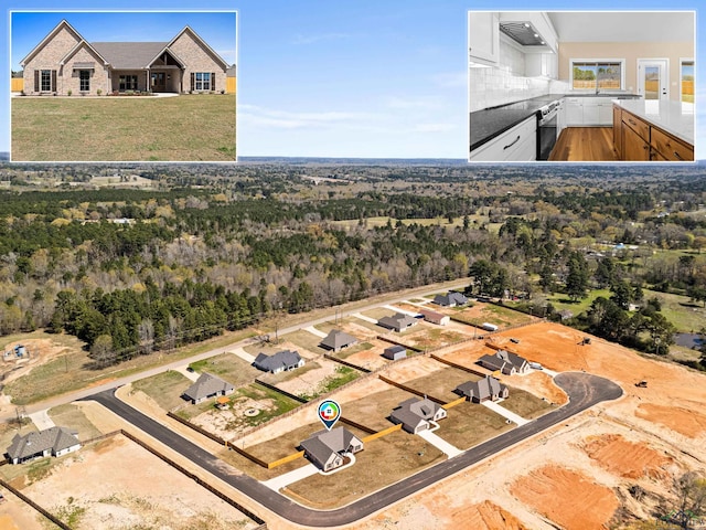 169 Andres Ln, Kilgore, TX 75662 - bird's eye view