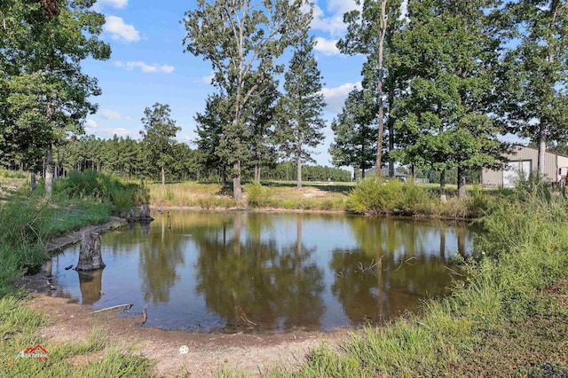 view of water feature