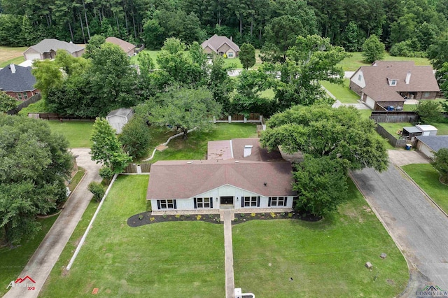 404 Pinewood, Marshall, TX 75672 - aerial overview of property's location with nearby suburban area