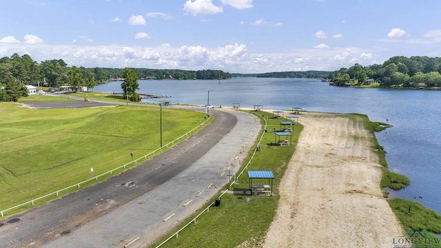2202 Woodbine Dr, Gladewater, TX 75647 - aerial view of a large body of water
