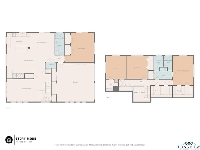 1800 Shady Ln, Longview, TX 75604 - room layout