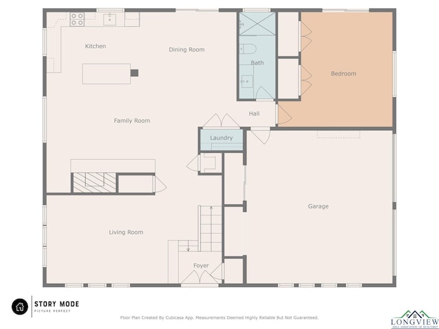 1800 Shady Ln, Longview, TX 75604 - property floor plan