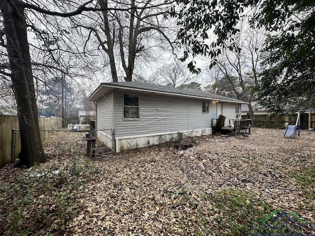 view of rear view of house