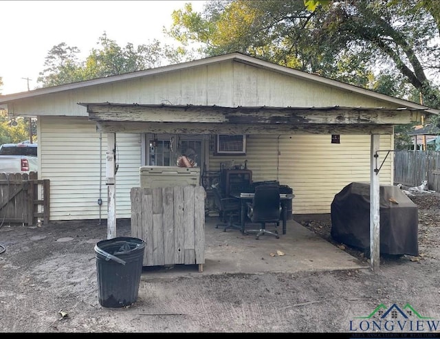 view of back of house