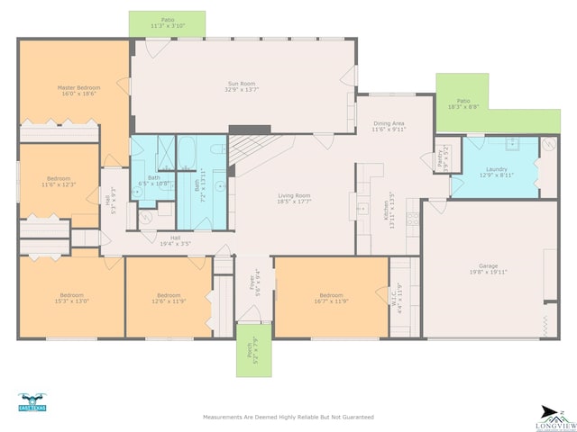 2305 Buccaneer Dr, Longview, TX 75604 - room layout