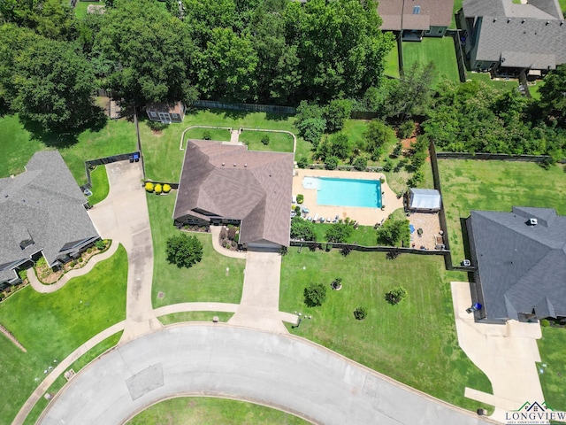 2106 Katie Lee Ln, Longview, TX 75601 - bird's eye view of a pool