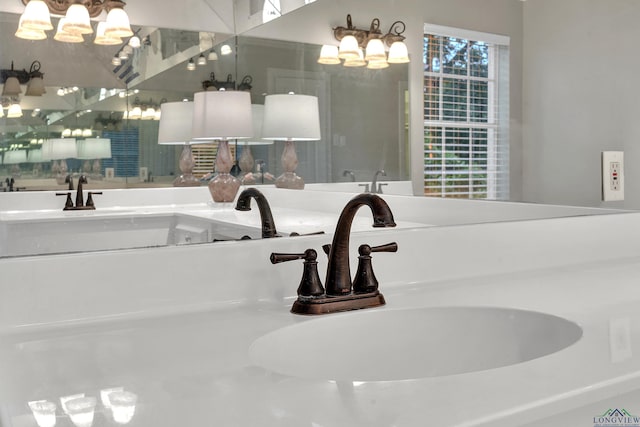 bathroom featuring sink