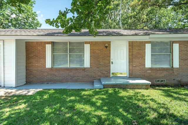1776 Lazy U Dr, Canton, TX 75103 - entrance to property with a yard and brick siding