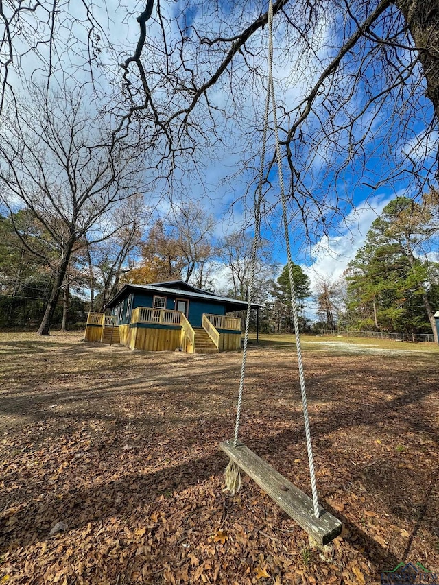 view of yard