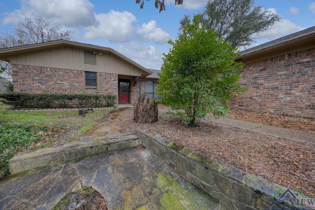 view of ranch-style home