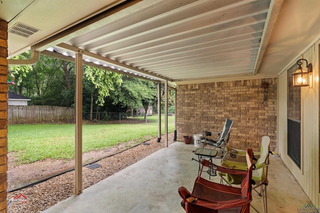 view of patio / terrace