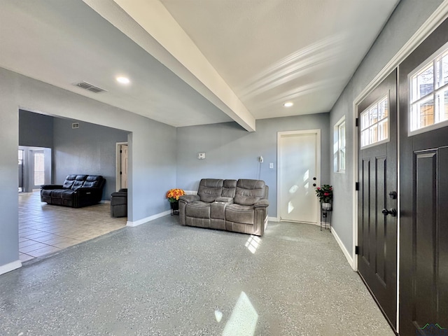 view of living room