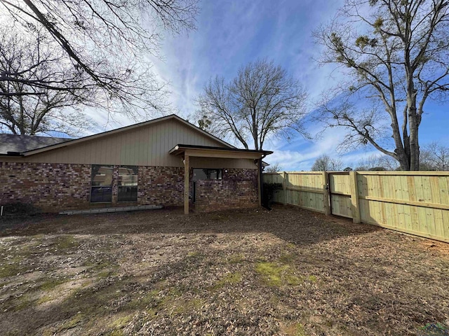 view of rear view of house