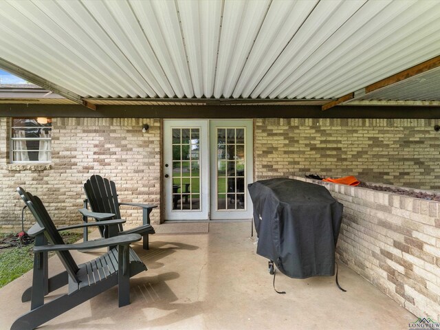 514 N St, Gilmer, TX 75644 - view of patio with area for grilling