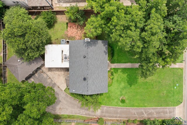 513 E Young, Longview, TX 75602 - aerial view