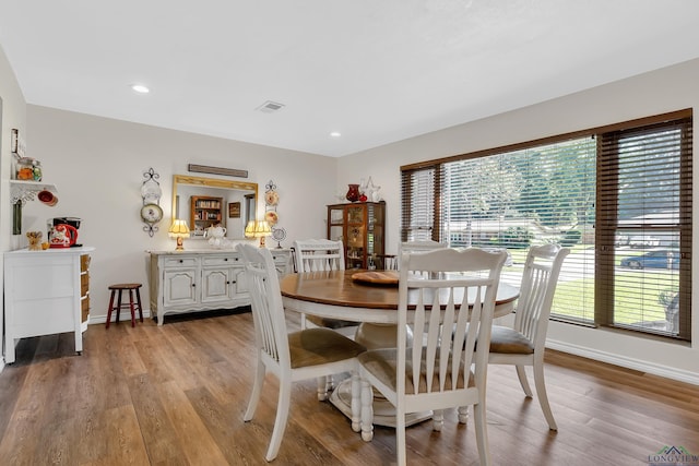 1907 Mary Jane Dr, Longview, TX 75601 - dining space featuring plenty of natural light, light wood finished floors, and recessed lighting