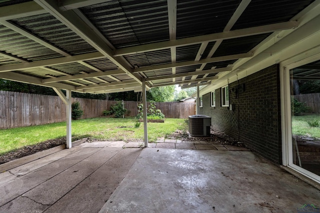 1005 Coushatta Trl, Longview, TX 75605 - view of patio with central AC unit