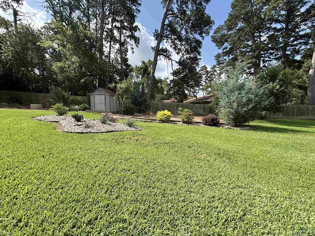 3 Lindsey Ln, Longview, TX 75601 - fenced backyard with a shed