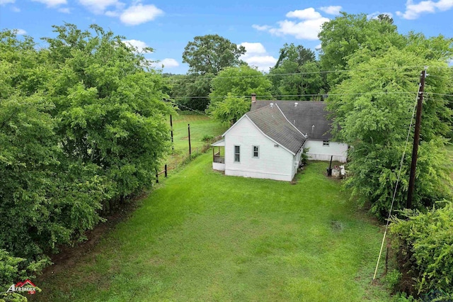 154 County Rd 117, Carthage, TX 75633 - view of green lawn