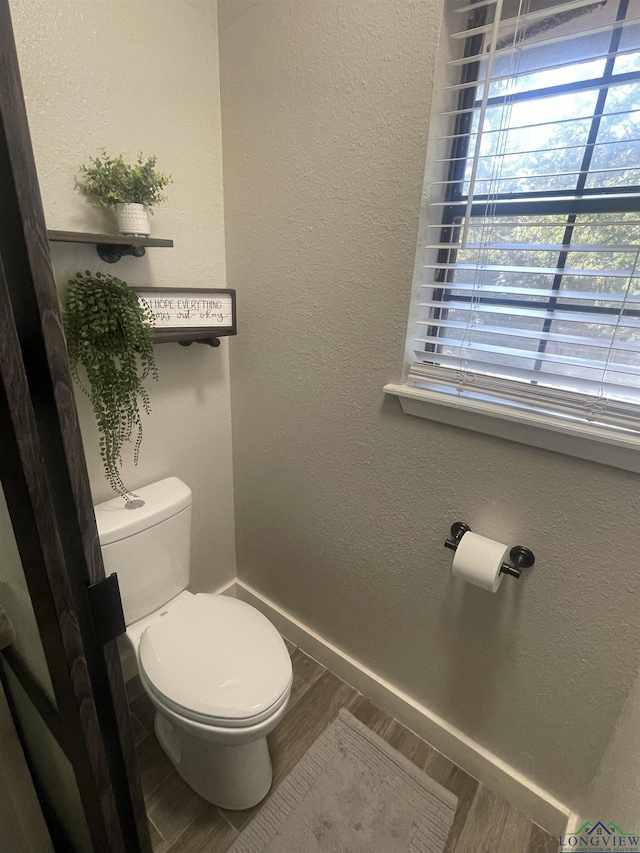 bathroom with toilet