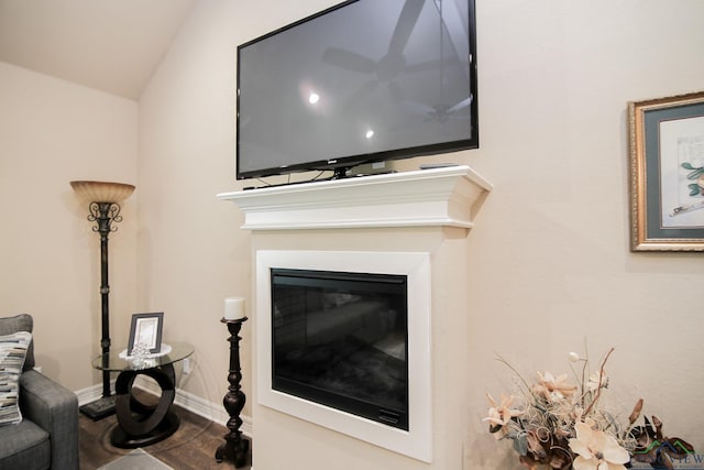 2131 Page Creek Trl, Longview, TX 75601 - detailed view of baseboards and a glass covered fireplace