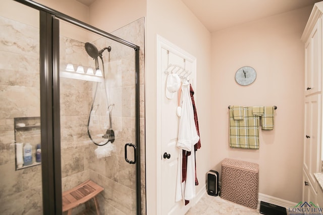 2131 Page Creek Trl, Longview, TX 75601 - full bath with a shower stall and baseboards